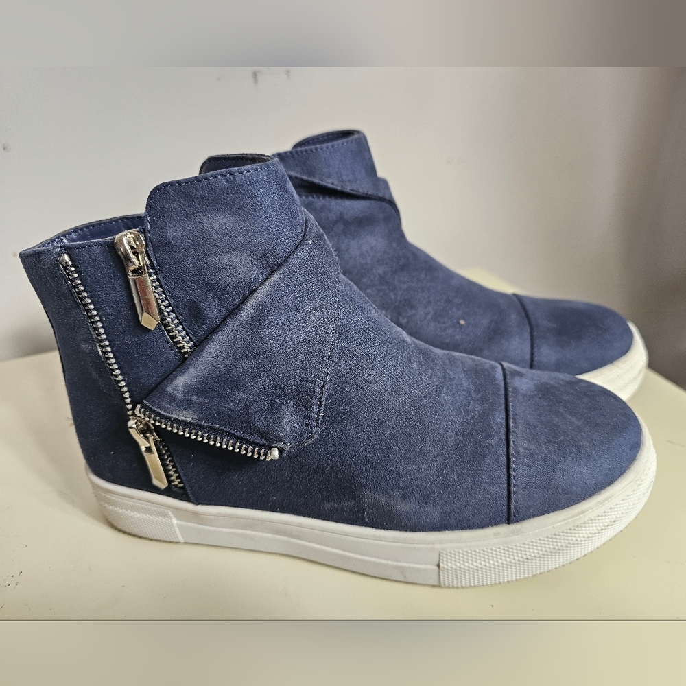 KIDPIK Girls Double Zip Sneaker